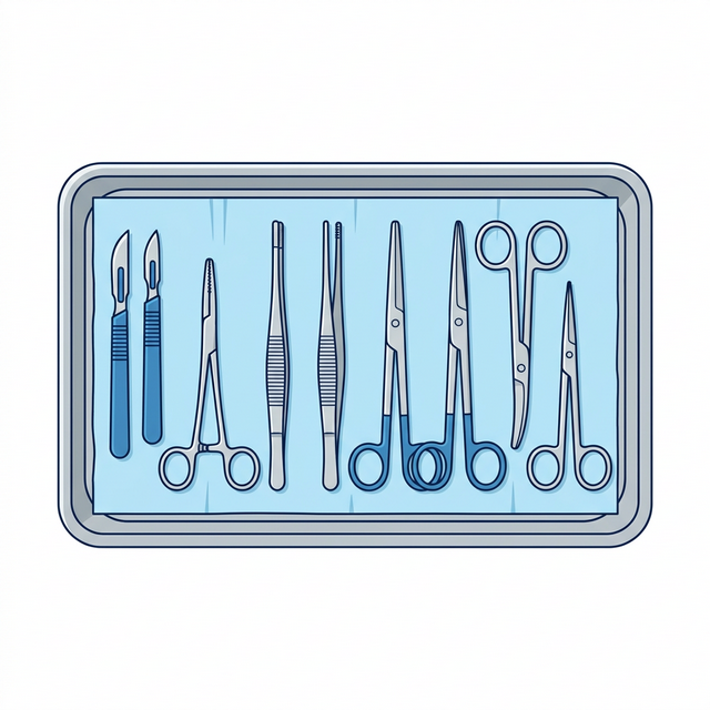 Set di ferri chirurgici Microfrance e Tontarra